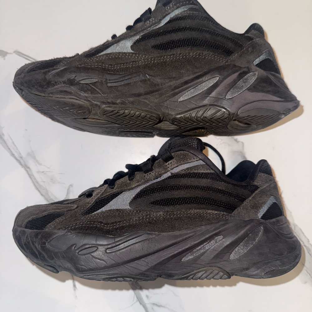 Black and Gray Sneakers